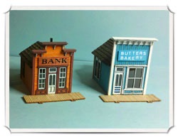 Betty Homan - N scale - assay and bakery