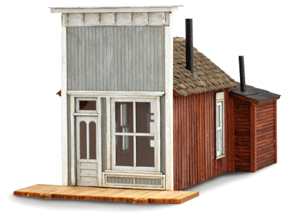 Bakery - no porch - wild west models - n scale