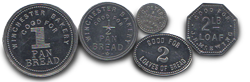 old bakery coins
